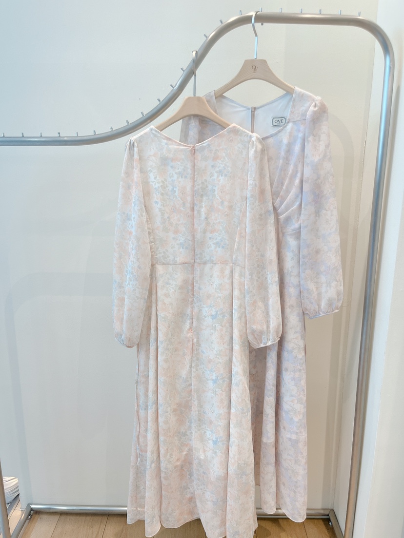 OVE韓國代購女裝新款休閑26春夏時尚真品人氣職業熱賣連衣裙OVE連衣裙