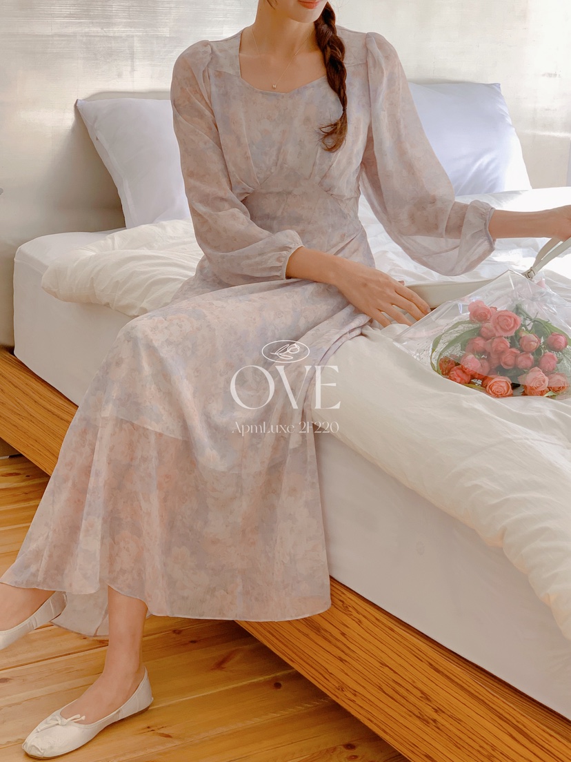 OVE韓國代購女裝新款休閑26春夏時尚真品人氣職業熱賣連衣裙OVE連衣裙