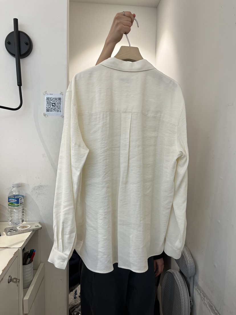 OUVIR韓國代購女裝新款26春夏熱賣真品職業襯衫蕾絲衫紐扣O.V.R/OUVIR襯衫/蕾絲衫