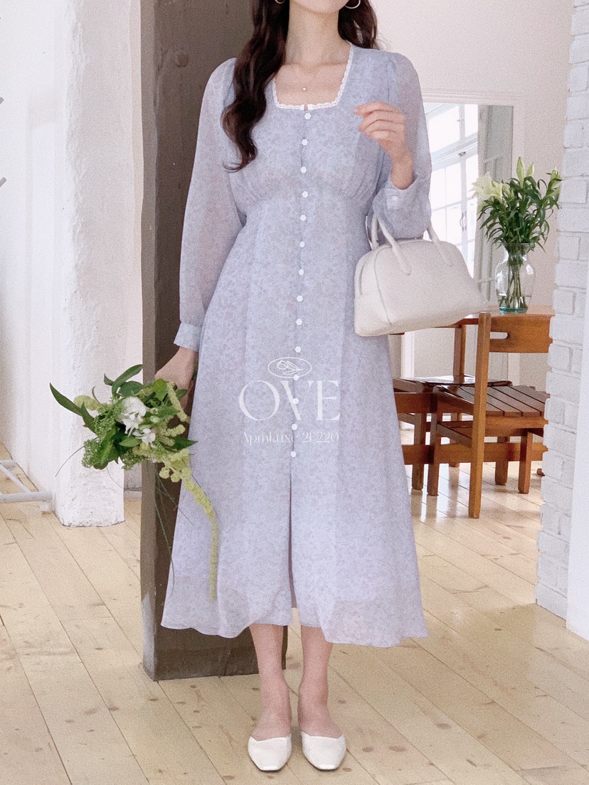 OVE東大門實拍女裝新品休閑真品職業推薦時尚人氣26春夏連衣裙OVE連衣裙