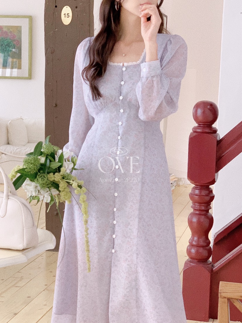 OVE東大門實拍女裝新品休閑真品職業推薦時尚人氣26春夏連衣裙OVE連衣裙