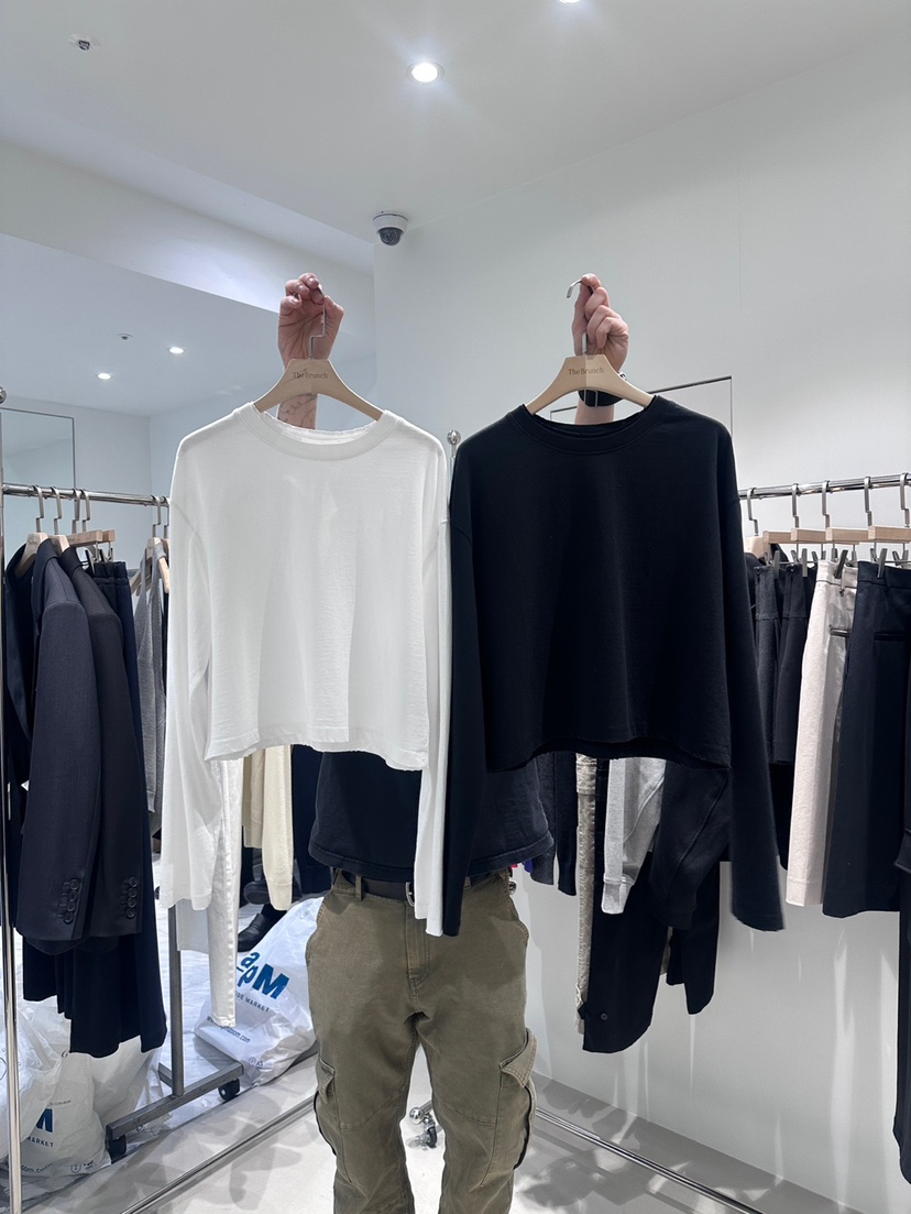 THE BRUNCH東大門實拍女士新品真品熱賣人氣職業長袖T恤THE BRUNCH長袖T恤