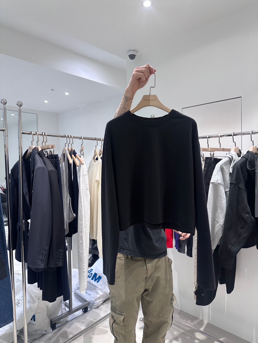 THE BRUNCH東大門實拍女士新品真品熱賣人氣職業長袖T恤THE BRUNCH長袖T恤圖色2