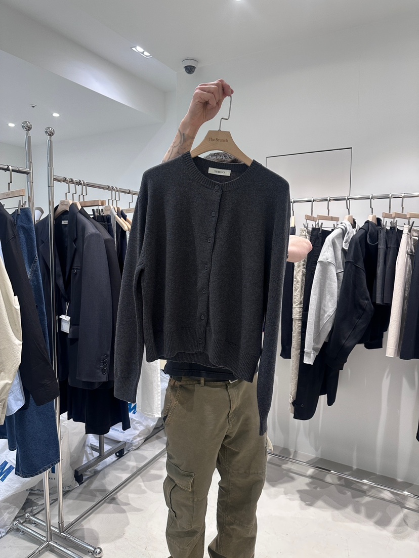 THE BRUNCH韓國代購女裝新品推薦人氣職業休閑時尚針織衫THE BRUNCH針織衫圖色4墨色