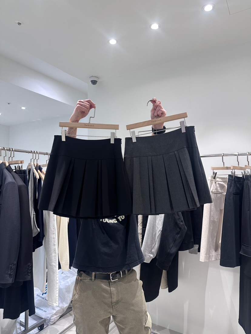 THE BRUNCH東大門代購女士新款26春夏真品時尚推薦休閑短裙THE BRUNCH短裙