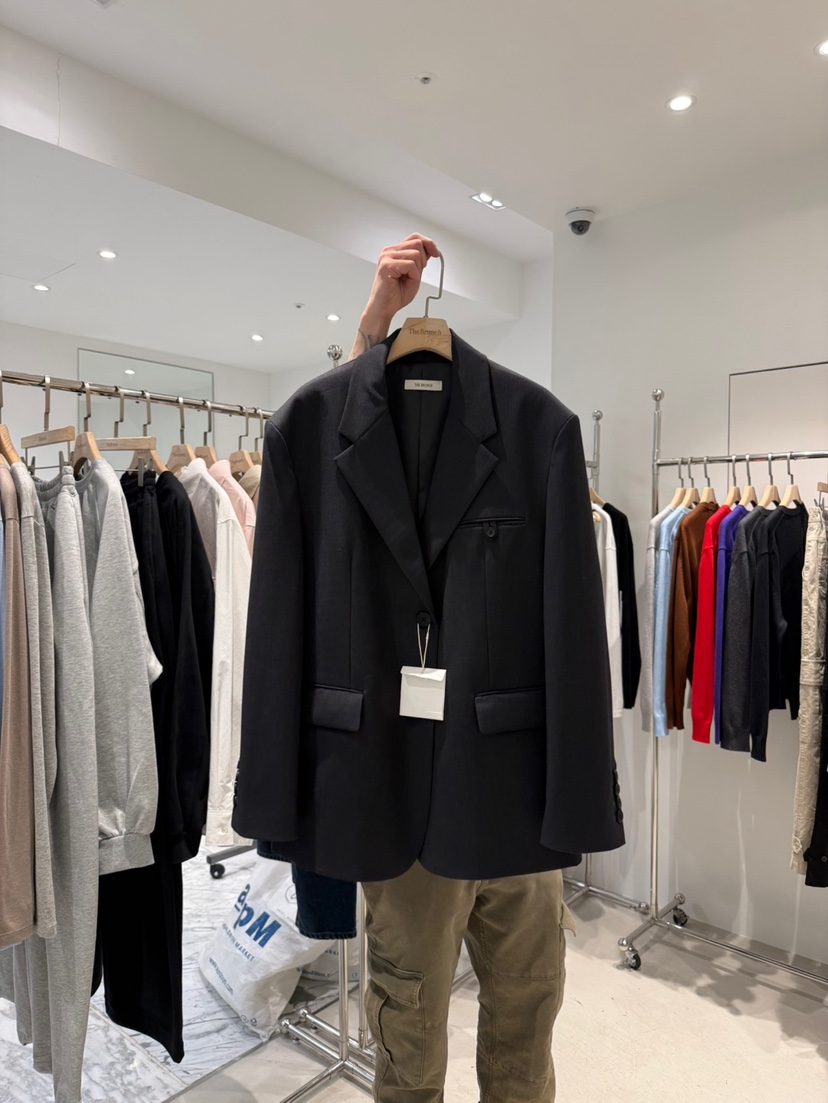 THE BRUNCH韓國直郵女士新品推薦26春夏時尚真品人氣夾克THE BRUNCH夾克圖色1墨色