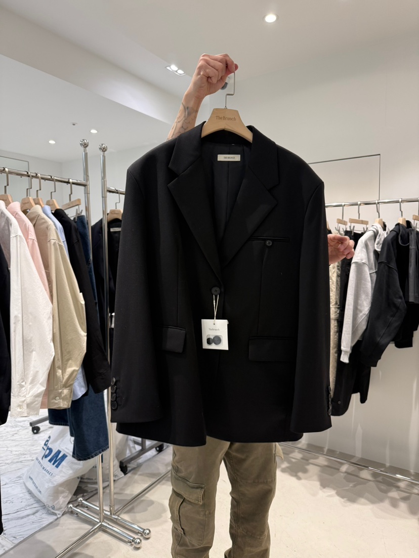 THE BRUNCH韓國直郵女士新品推薦26春夏時尚真品人氣夾克THE BRUNCH夾克圖色2黑色