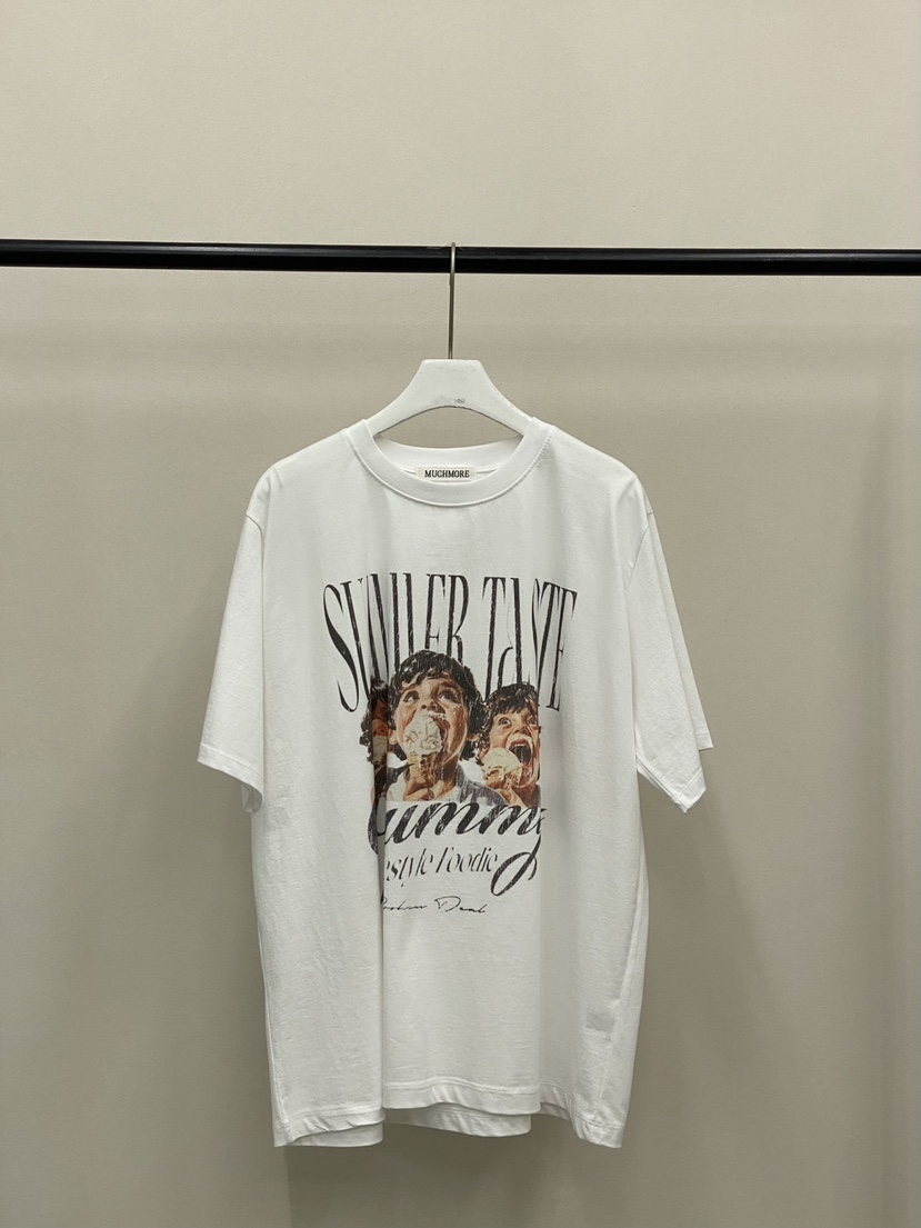 MUCH MORE/JACKPOT韓國代購女士新款推薦時尚人氣26春夏T恤MUCH MORE/JACKPOTT恤圖色1