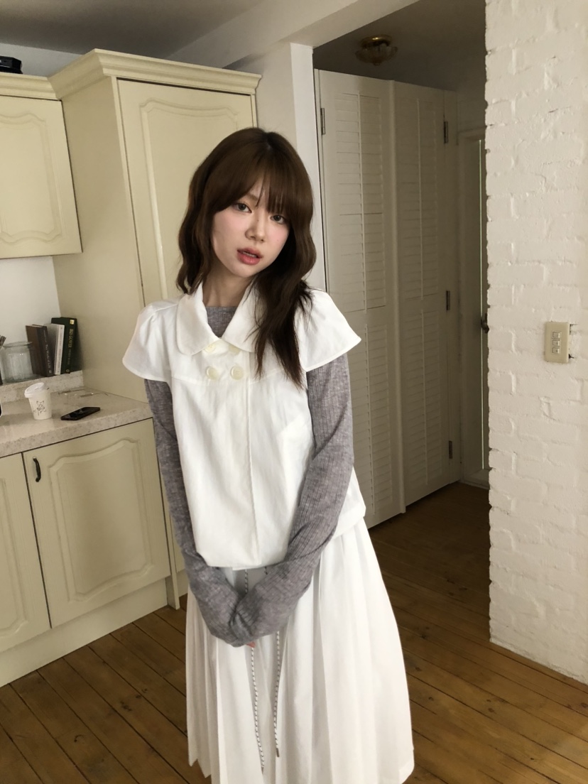 FLASH/I LOVE ME韓國代購女裝新品時尚26春夏T恤不含內搭FLASH/I LOVE MET恤