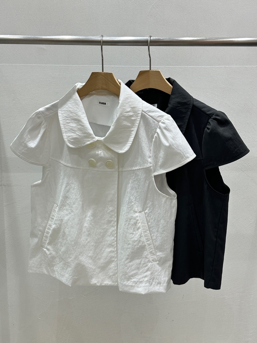 FLASH/I LOVE ME韓國代購女裝新品時尚26春夏T恤不含內搭FLASH/I LOVE MET恤