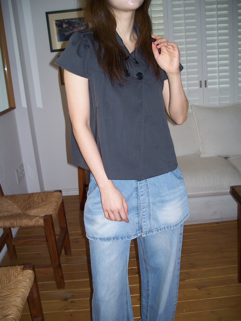 FLASH/I LOVE ME韓國代購女裝新品時尚26春夏T恤不含內搭FLASH/I LOVE MET恤圖色2