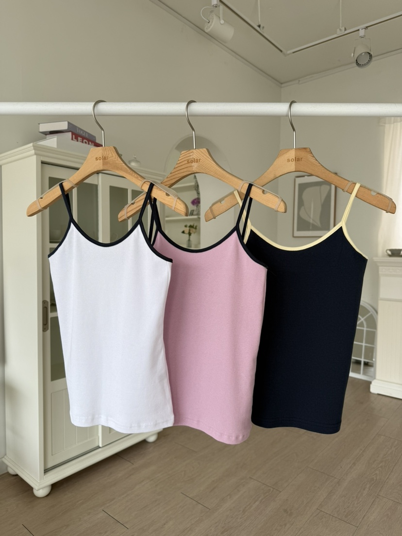 SOLAR韓國直郵女士新款真品休閑人氣熱賣26春夏推薦吊帶背心SOLAR吊帶/背心