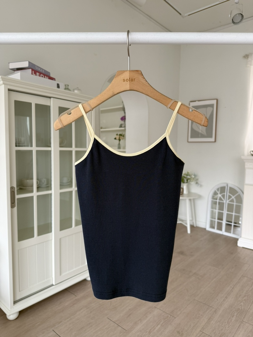 SOLAR韓國直郵女士新款真品休閑人氣熱賣26春夏推薦吊帶背心SOLAR吊帶/背心圖色1