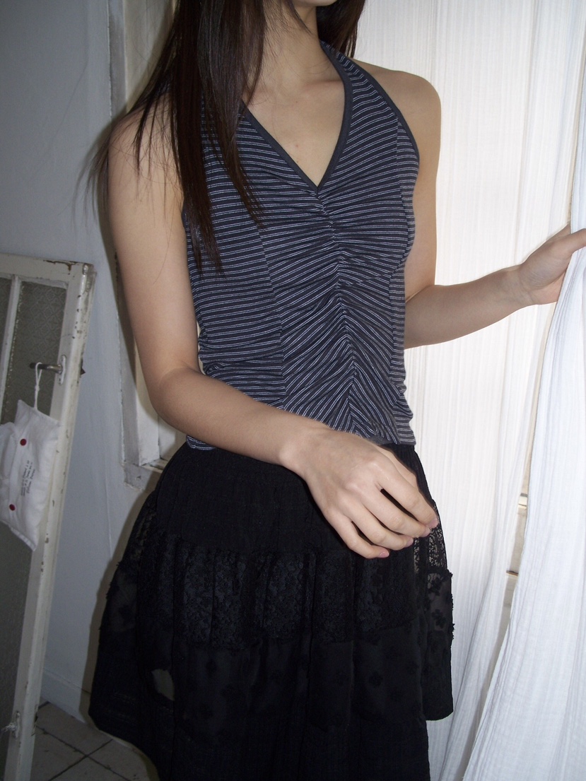 FLASH/I LOVE ME東大門代購女士新款時尚26春夏吊帶背心FLASH/I LOVE ME吊帶/背心