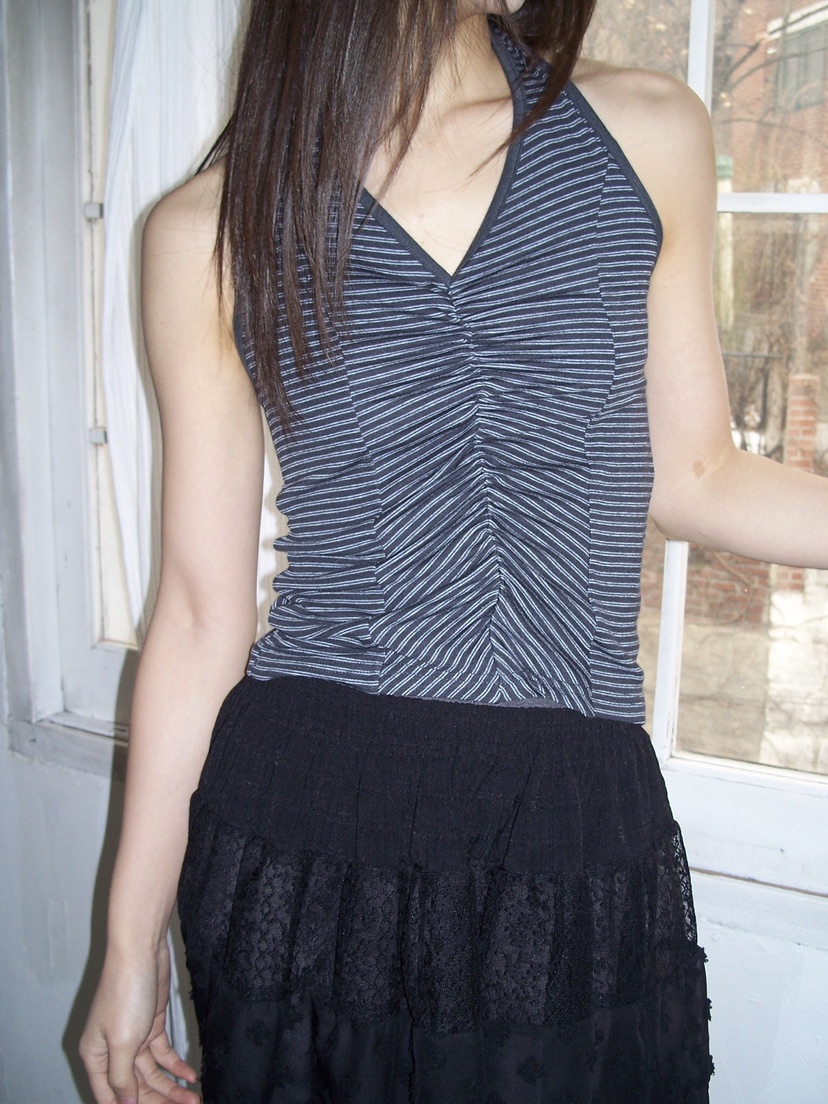 FLASH/I LOVE ME東大門代購女士新款時尚26春夏吊帶背心FLASH/I LOVE ME吊帶/背心