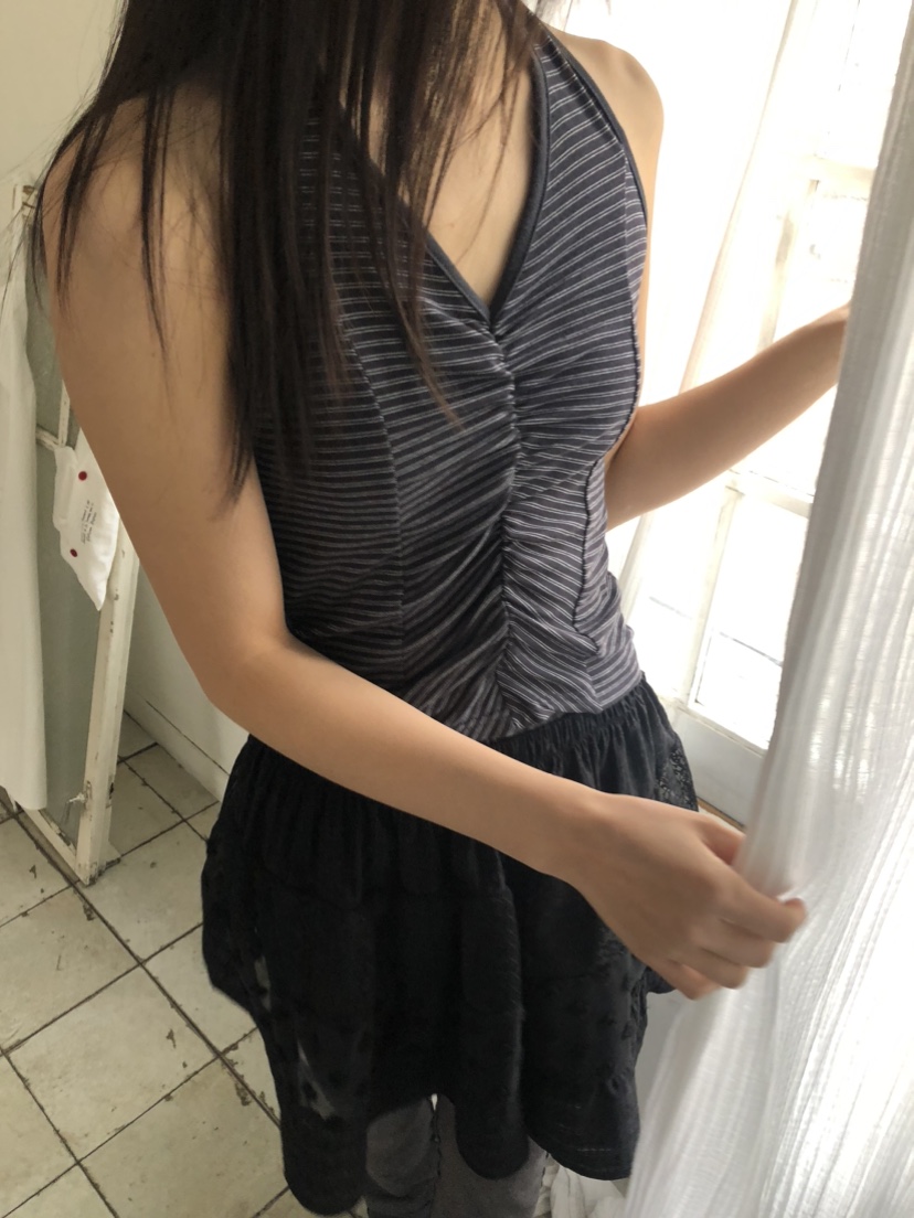 FLASH/I LOVE ME東大門代購女士新款時尚26春夏吊帶背心FLASH/I LOVE ME吊帶/背心