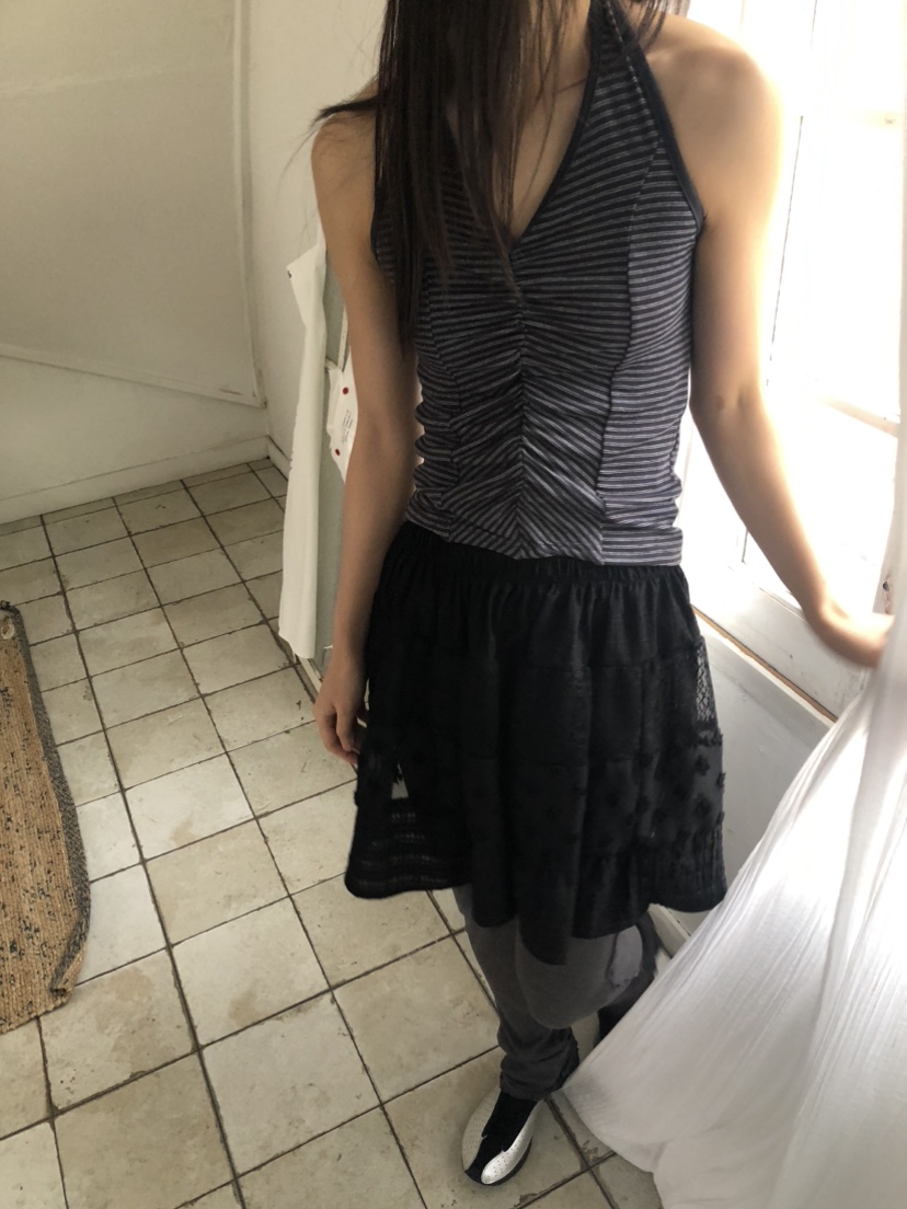 FLASH/I LOVE ME東大門代購女士新款時尚26春夏吊帶背心FLASH/I LOVE ME吊帶/背心