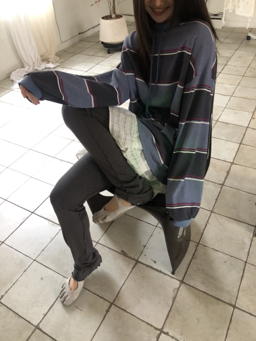 FLASH/I LOVE ME東大門直郵女士新品26春夏人氣長袖T恤FLASH/I LOVE ME長袖T恤