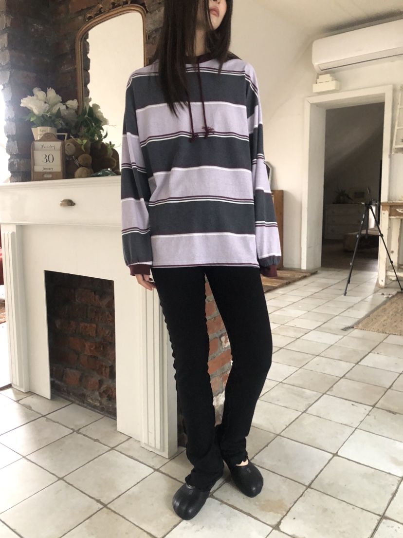 FLASH/I LOVE ME東大門直郵女士新品26春夏人氣長袖T恤FLASH/I LOVE ME長袖T恤