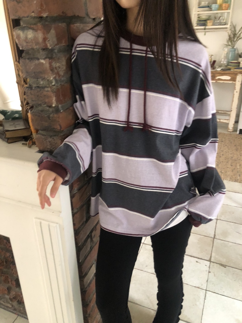 FLASH/I LOVE ME東大門直郵女士新品26春夏人氣長袖T恤FLASH/I LOVE ME長袖T恤