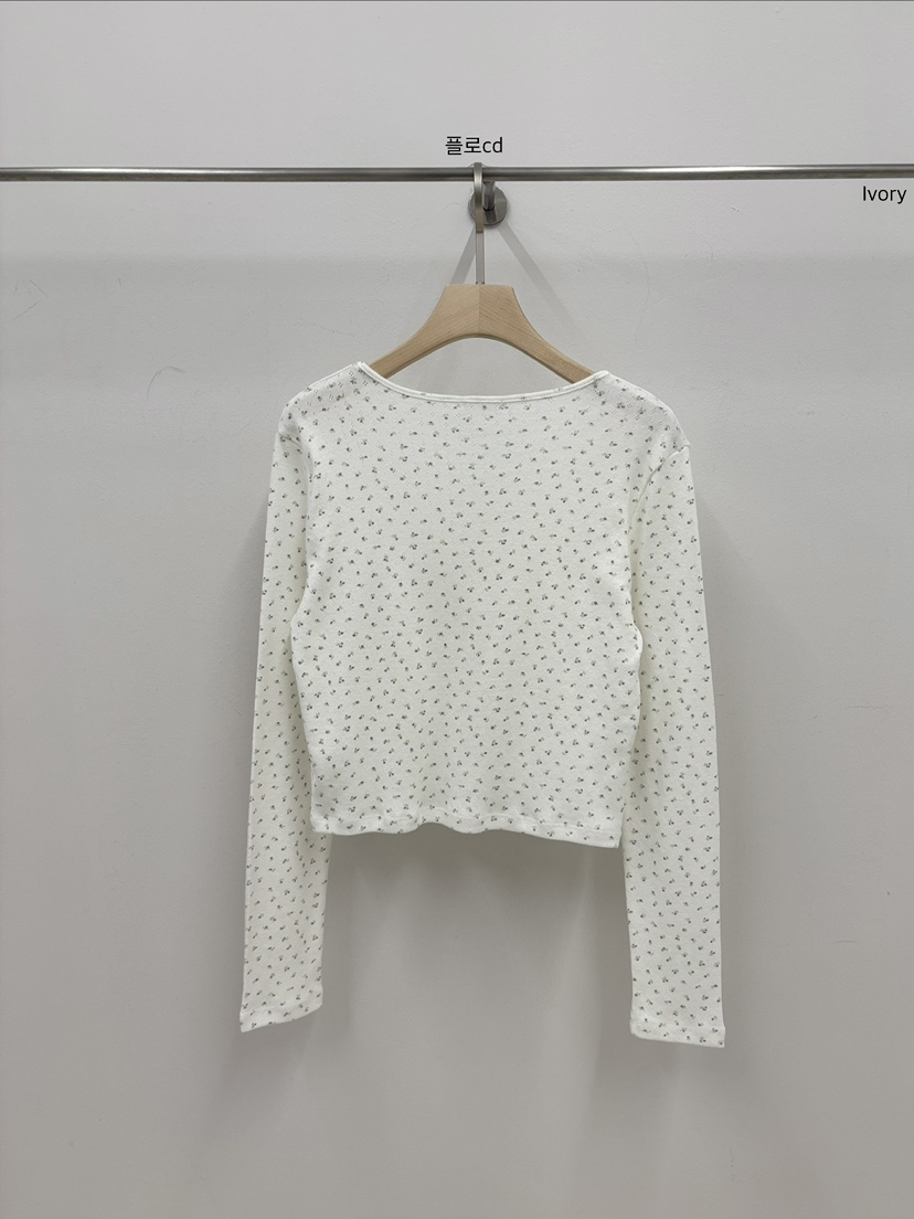 VERGAMOT韓國直郵女裝新品職業熱賣時尚休閑26春季長袖T恤VERGAMOT長袖T恤