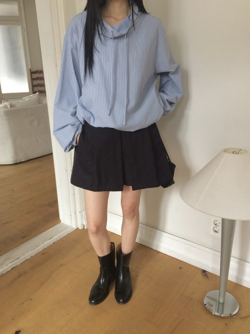 ANOU韓國直郵女士新款人氣推薦熱賣時尚休閑26春季襯衫蕾絲衫ANOU襯衫/蕾絲衫