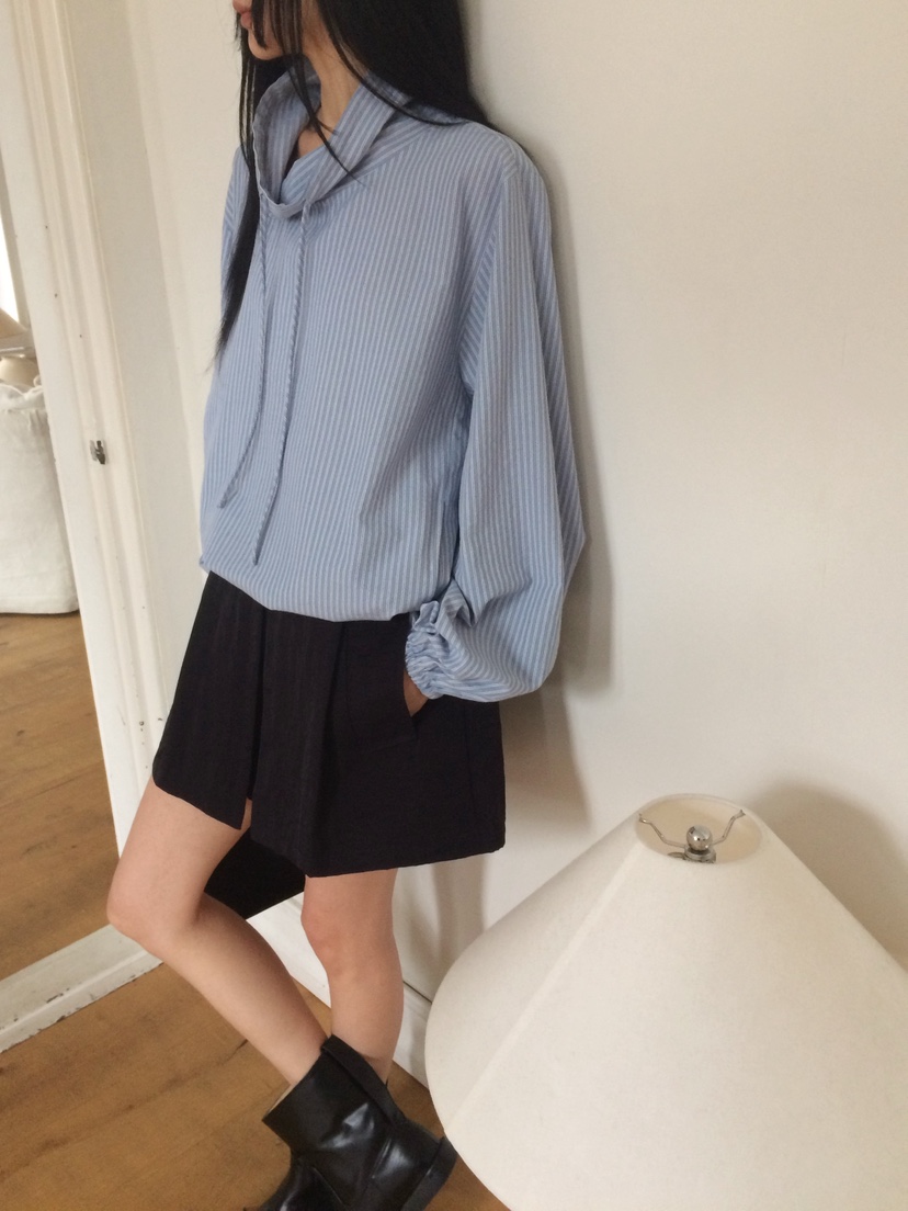 ANOU韓國直郵女士新款人氣推薦熱賣時尚休閑26春季襯衫蕾絲衫ANOU襯衫/蕾絲衫