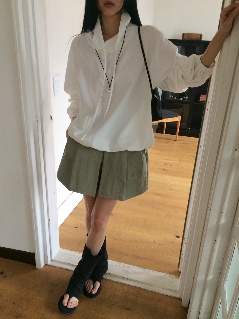 ANOU韓國直郵女士新款人氣推薦熱賣時尚休閑26春季襯衫蕾絲衫ANOU襯衫/蕾絲衫