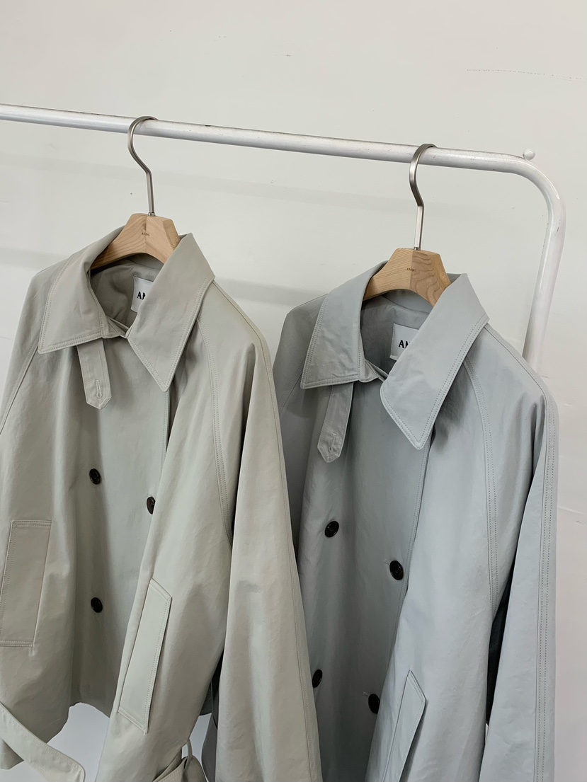 ANOU東大門實拍女士新款26春季職業推薦時尚休閑夾克含腰帶ANOU夾克