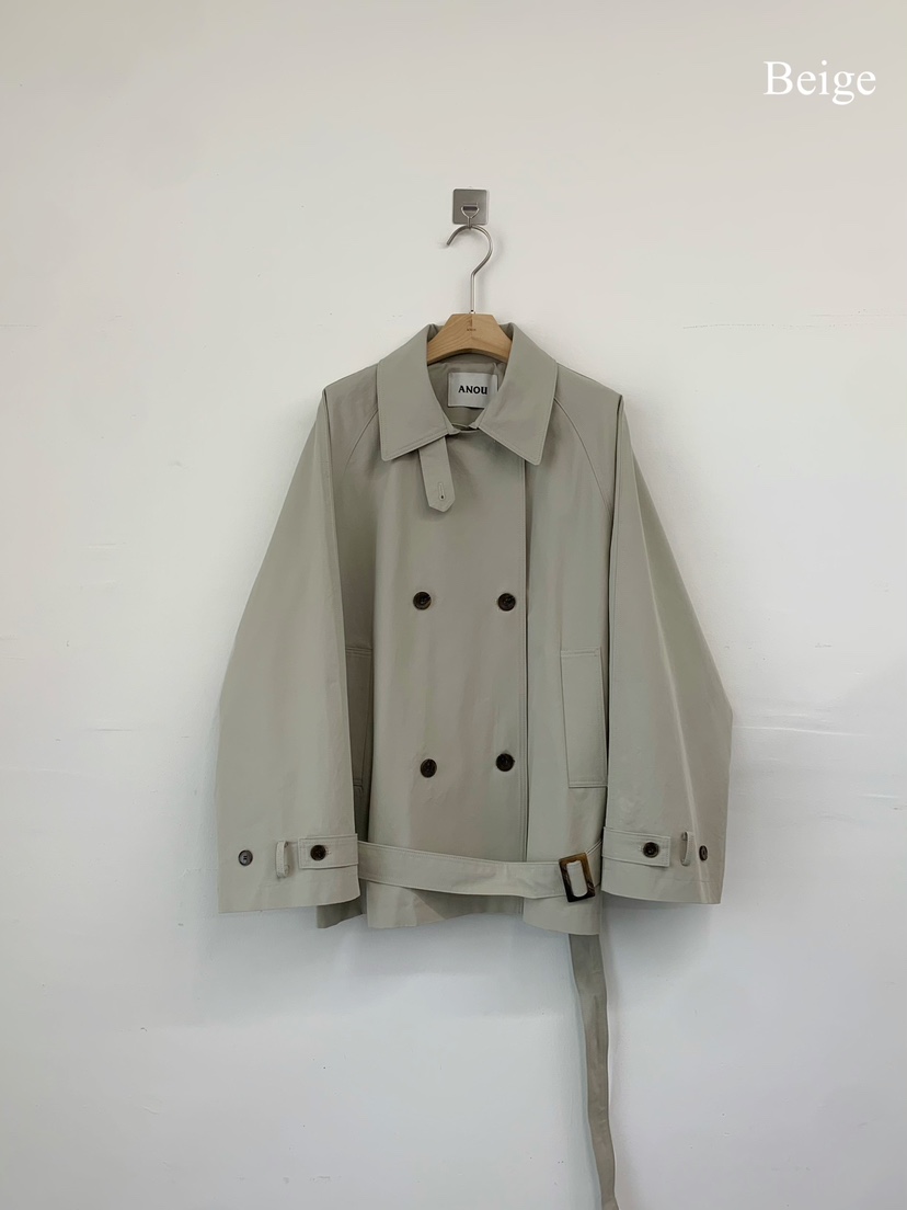 ANOU東大門實拍女士新款26春季職業推薦時尚休閑夾克含腰帶ANOU夾克圖色2
