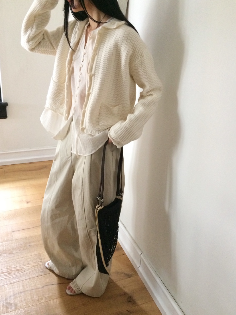 ANOU韓國代購女士新款職業熱賣推薦人氣時尚休閑26春季針織衫ANOU針織衫