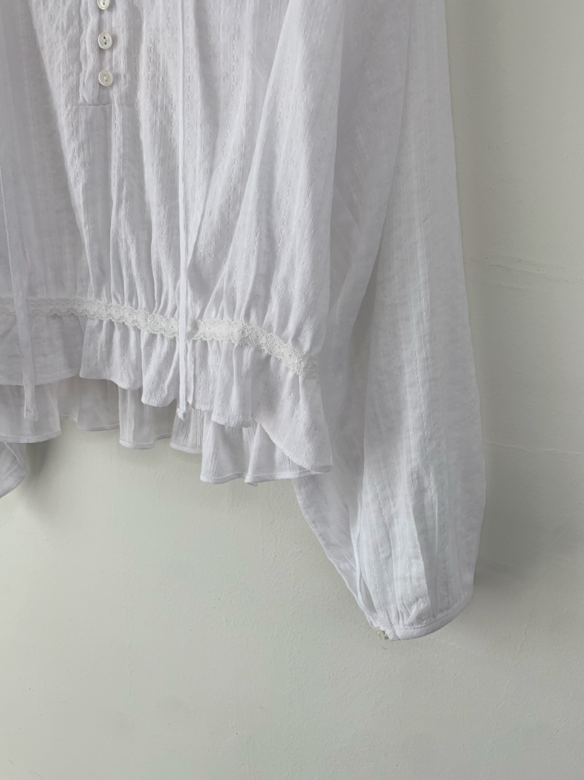 ANOU東大門實拍女裝新款推薦職業時尚人氣休閑襯衫蕾絲衫ANOU襯衫/蕾絲衫