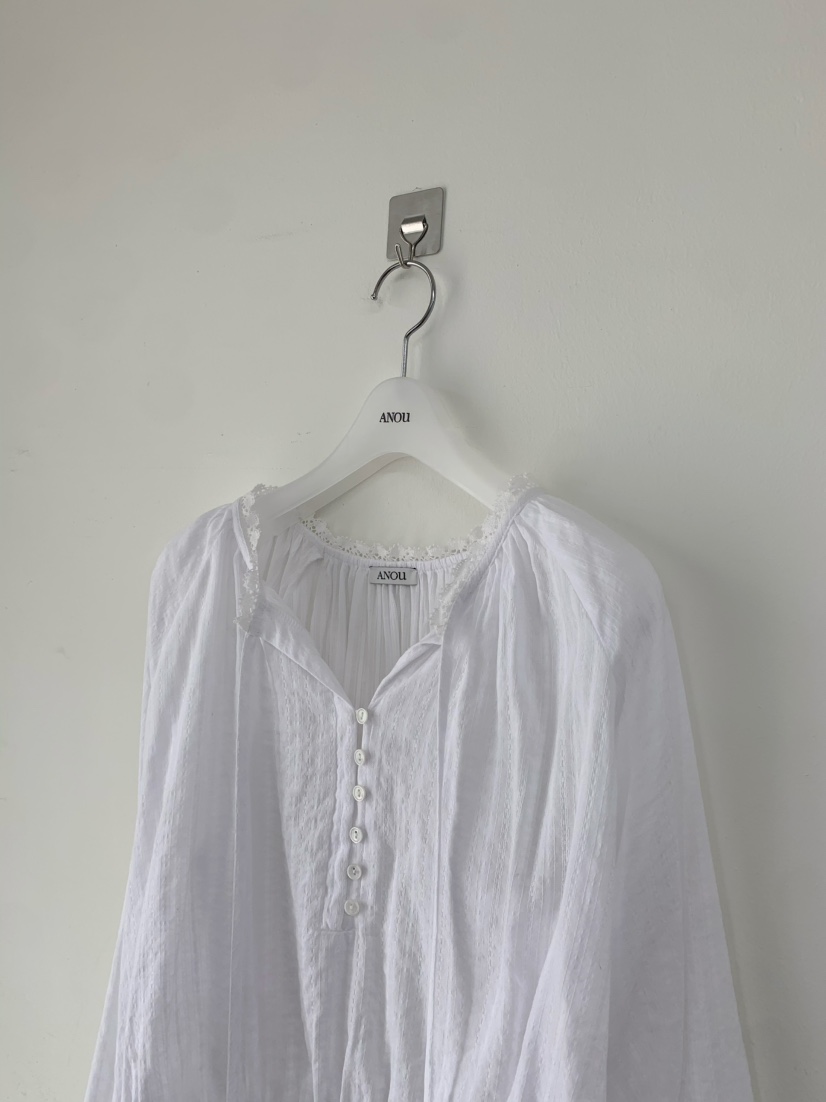 ANOU東大門實拍女裝新款推薦職業時尚人氣休閑襯衫蕾絲衫ANOU襯衫/蕾絲衫
