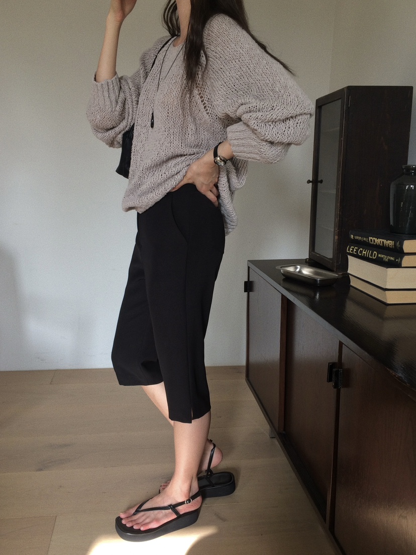 ANOU東大門實拍女士新款時尚職業推薦人氣休閑熱賣26春季短褲ANOU短褲