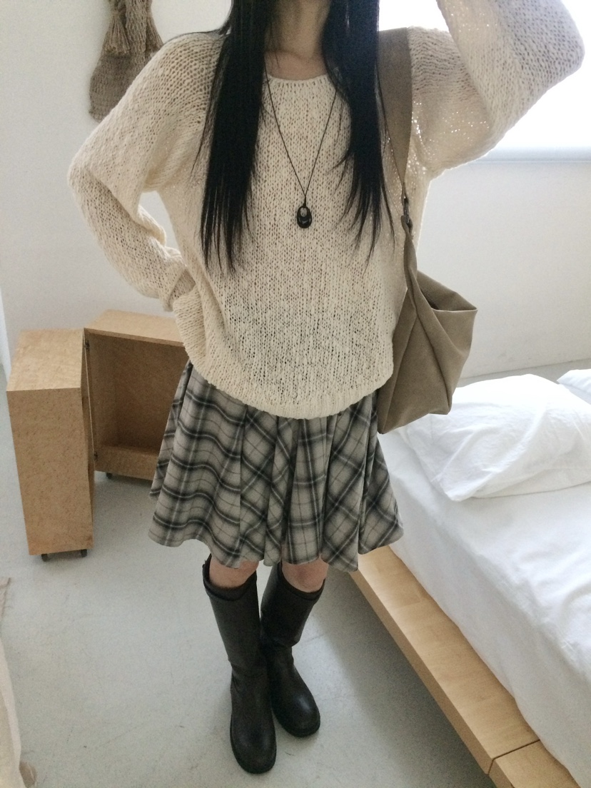 ANOU東大門直郵女裝新品時尚休閑職業推薦熱賣人氣26春季短裙ANOU短裙