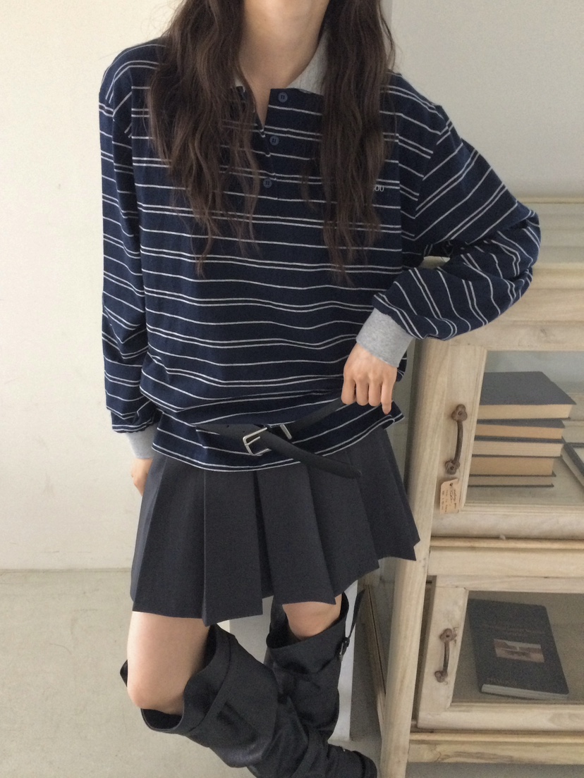 ANOU韓國代購女裝新款人氣休閑26春季職業熱賣推薦時尚衛衣ANOU衛衣