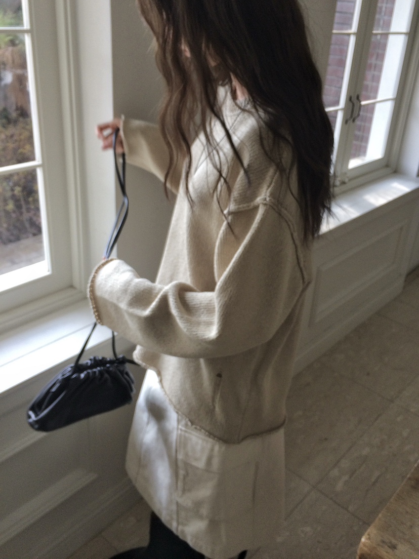 ANOU東大門代購女士新品時尚休閑26春季職業推薦人氣針織衫ANOU針織衫