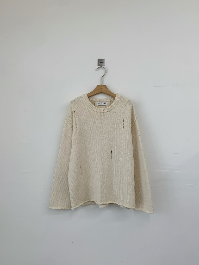 ANOU東大門代購女士新品時尚休閑26春季職業推薦人氣針織衫ANOU針織衫圖色3