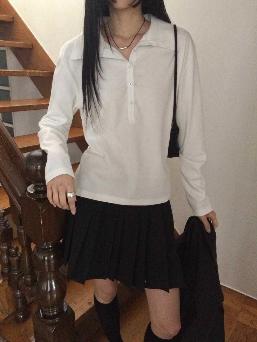 ANOU韓國代購女士新款時尚推薦26春季熱賣休閑人氣長袖T恤ANOU長袖T恤