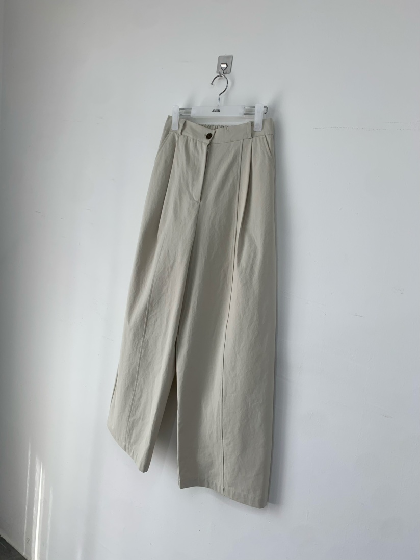ANOU韓國代購女士新款時尚26春季休閑熱賣人氣休閑褲亞麻ANOU休閑褲