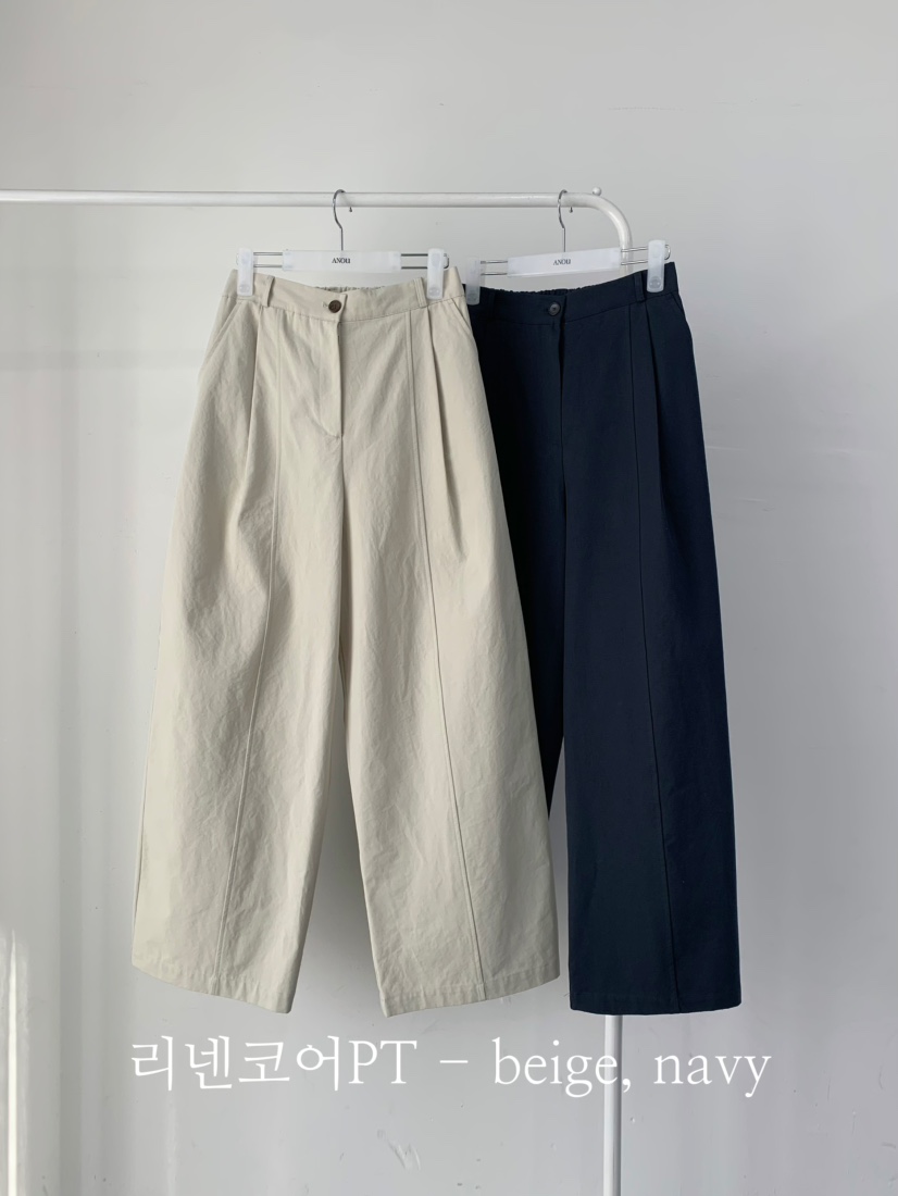 ANOU韓國代購女士新款時尚26春季休閑熱賣人氣休閑褲亞麻ANOU休閑褲