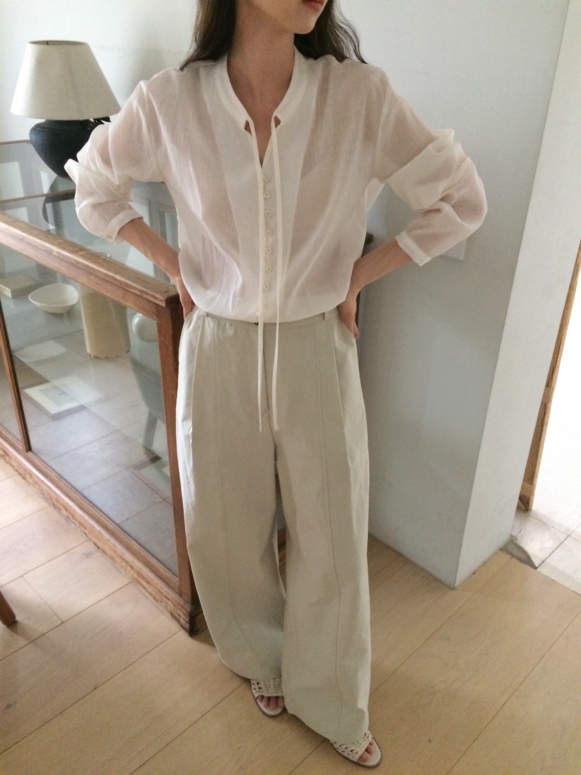 ANOU韓國代購女士新款時尚26春季休閑熱賣人氣休閑褲亞麻ANOU休閑褲