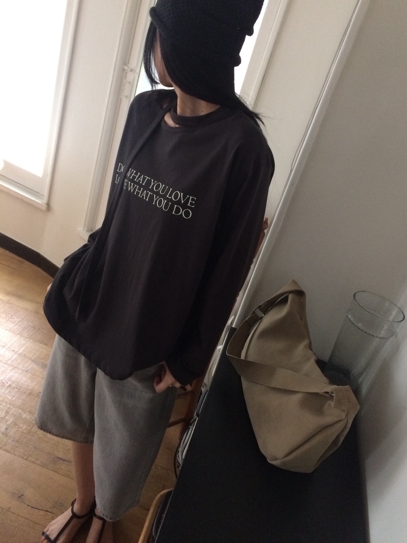 ANOU東大門實拍女士新品熱賣26春季職業休閑推薦人氣長袖T恤ANOU長袖T恤