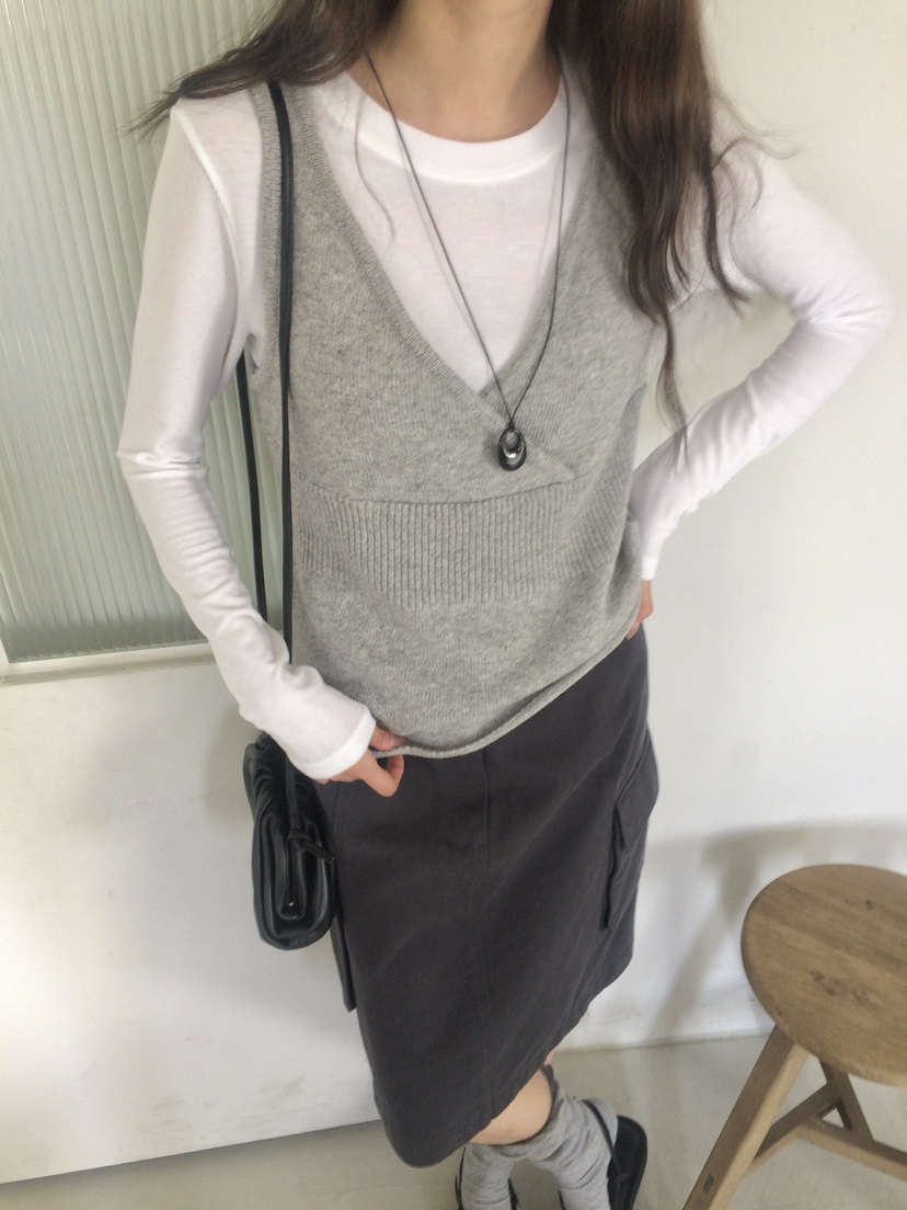 ANOU東大門代購女士新品休閑推薦26春季時尚熱賣吊帶背心ANOU吊帶/背心