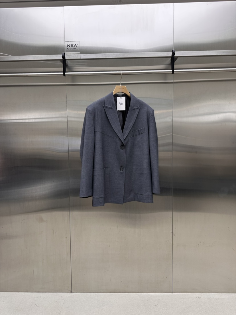 MYDRESS東大門實拍女裝新品時尚26春季人氣休閑職業熱賣夾克MYDRESS夾克圖色1