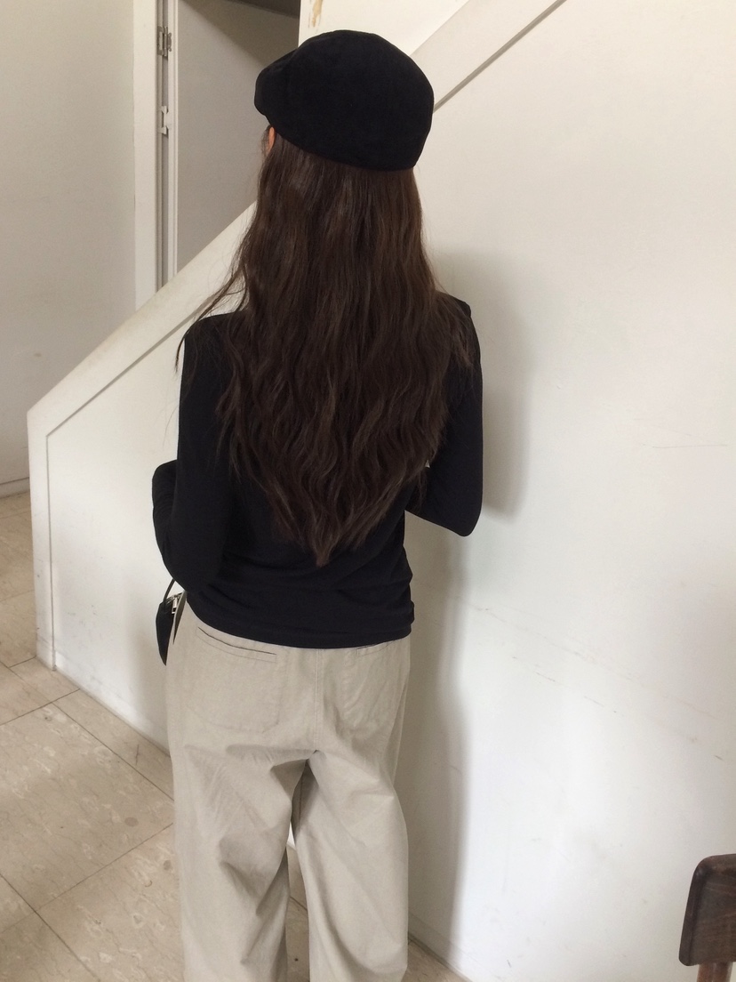 ANOU東大門代購女士新品熱賣休閑26春季人氣職業長袖T恤修身ANOU長袖T恤