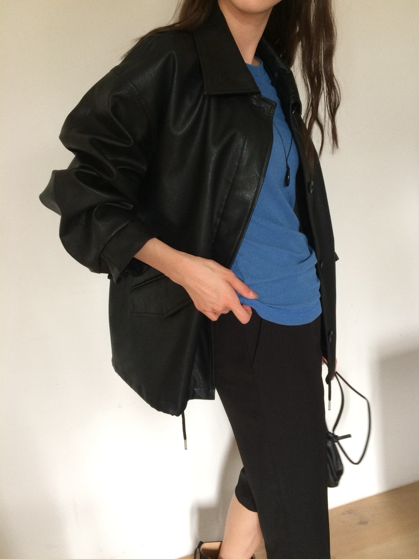 ANOU東大門代購女士新品熱賣休閑26春季人氣職業長袖T恤修身ANOU長袖T恤