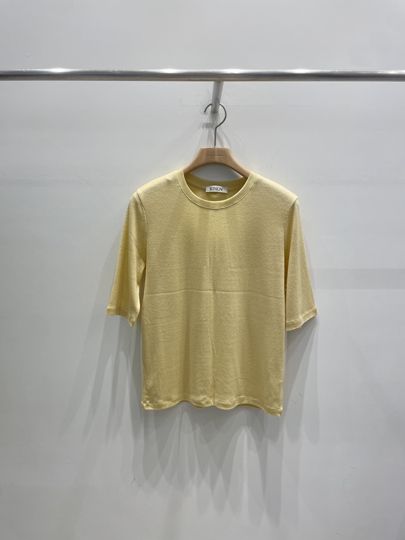 KINOA東大門直郵女士新款推薦人氣時尚26春季休閑熱賣T恤KINOAT恤圖色3