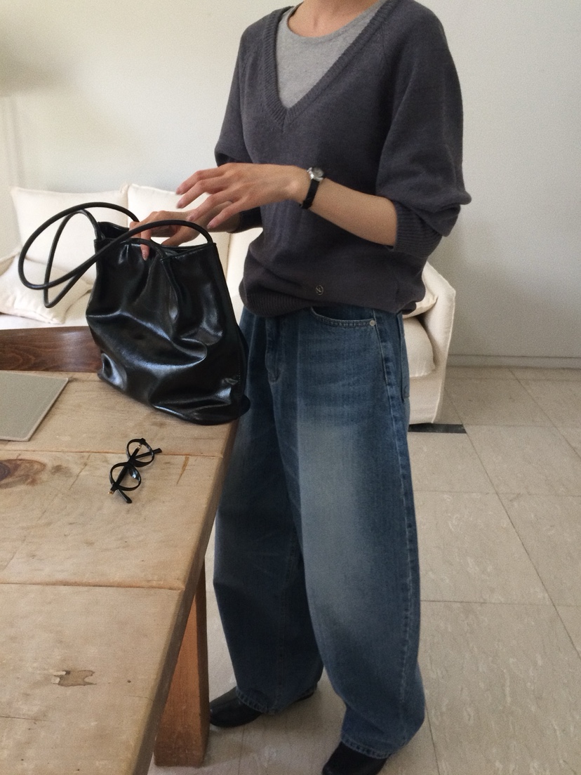 ANOU東大門實拍女裝新品推薦職業人氣時尚休閑熱賣牛仔褲ANOU牛仔褲