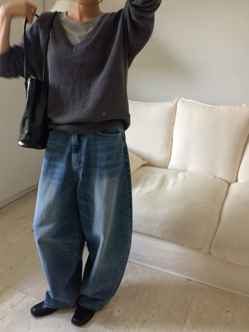 ANOU東大門實拍女裝新品推薦職業人氣時尚休閑熱賣牛仔褲ANOU牛仔褲